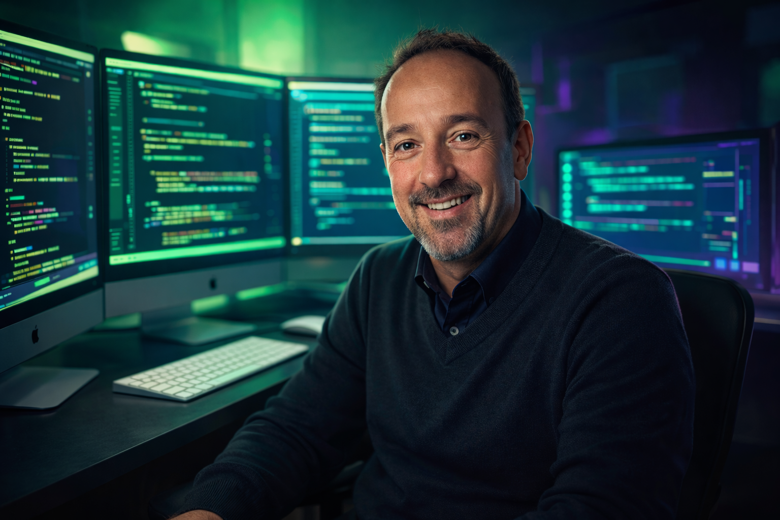 Steven Aerts - Webdesigner aan het werk